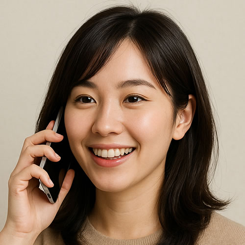 老若男女問わずどなたでも電話で話せます。